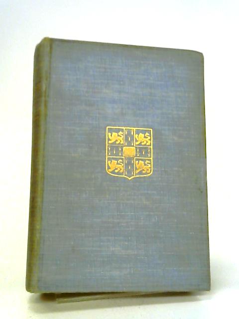 A Book of Cambridge Verse By E. E. Kellett