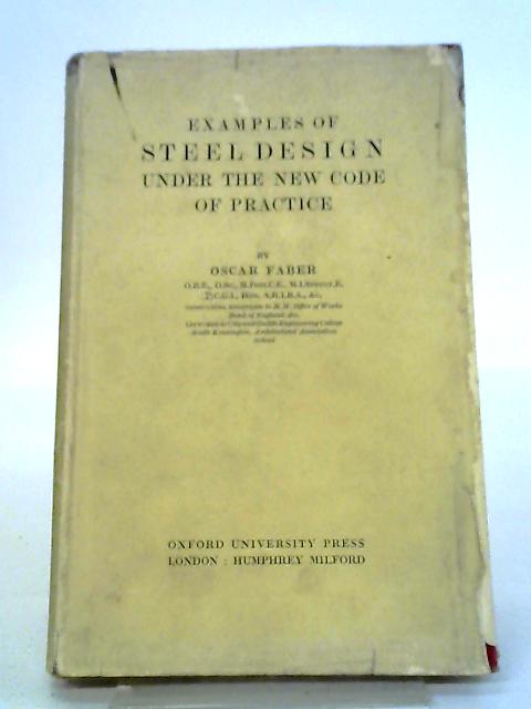 Examples Of Steel Design Under The New Code Of Practice By Oscar Faber