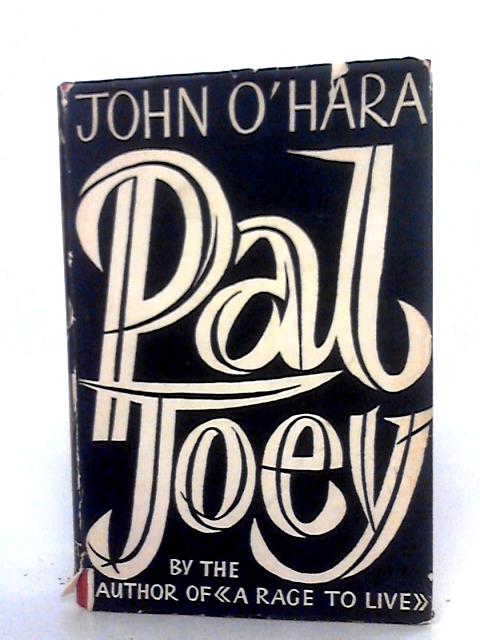 Pal Joey By John O'Hara