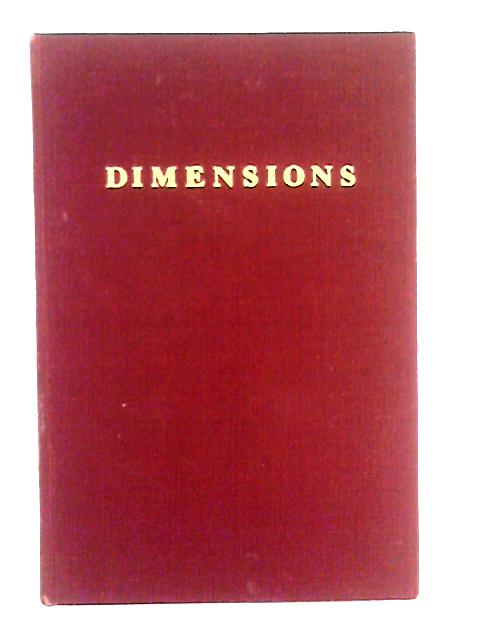Dmensions, Selected Poems von David H. Hooke