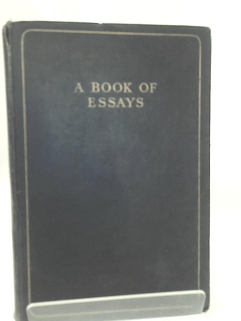 A Book Of Essays von H. Barnes