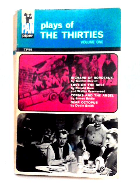 Plays of the Thirties (Pan Piper series) By J.M. Charlton