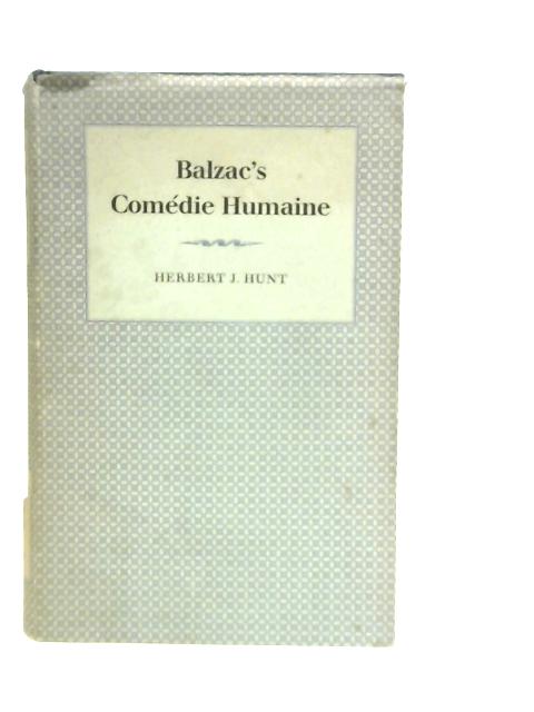 Balzac's Comédie Humaine By Herbert James Hunt