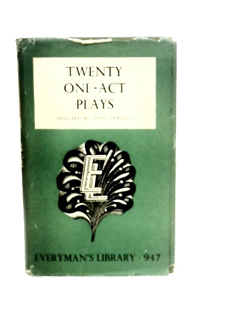 Twenty One-Act Plays By John Hampden