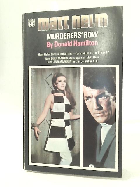 Murderers' Row By Donald Hamilton