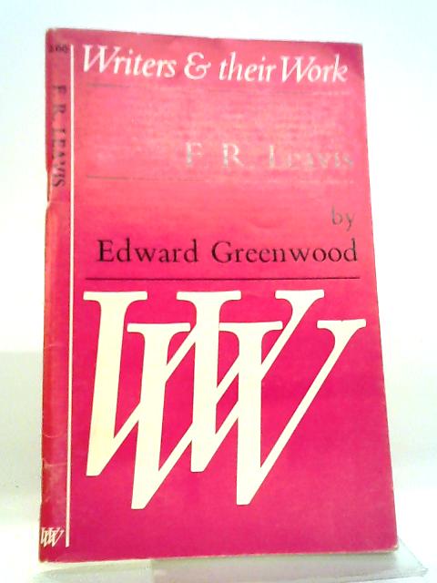 F.R. Leavis By Edward Greenwood