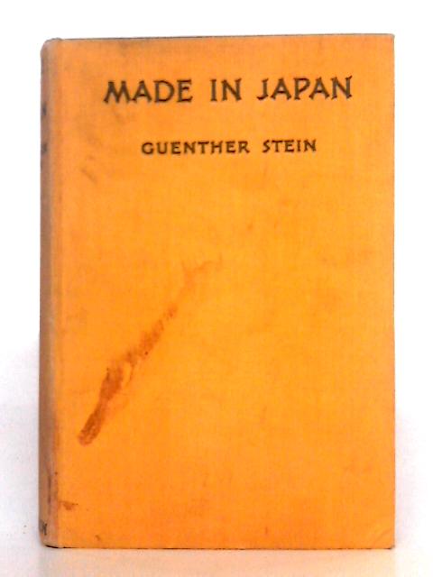 Made in Japan By Guenther Stein