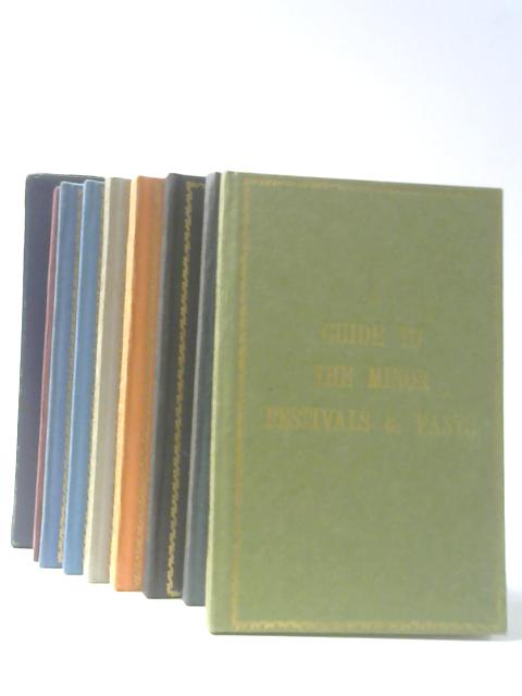 A Guide To The Sabbath, The Minor Festivals & Fasts, Shavuoth, Passover, Hanukkah & Purim, Succoth, Yom Kippur, Rosh Ha-shanah - 8 Volume Set By Solomon Goldman et al