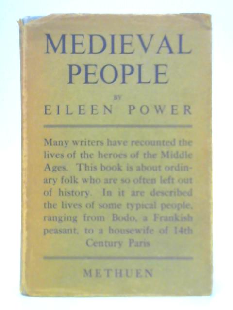 Medieval People By Eileen Power