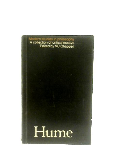 Hume (Modern Study in Philosophy) By V. C. Chappell