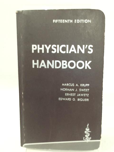 Physician's Handbook By M. A. Krupp et al