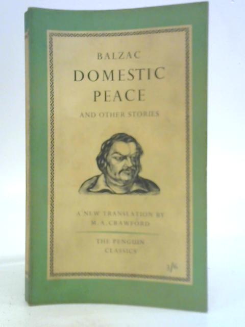 Domestic Peace By Honore De Balzac