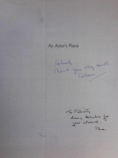 An Actor's Place: The Liverpool Repertory Company at Liverpool Playhouse, 1911-1998 von Pelham McMahon, Pam Brooks
