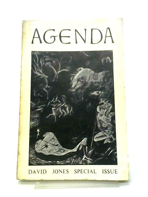 Agenda, Volume 5, No's 1-3; Spring Summer 1967. By David Jones, William Cookson
