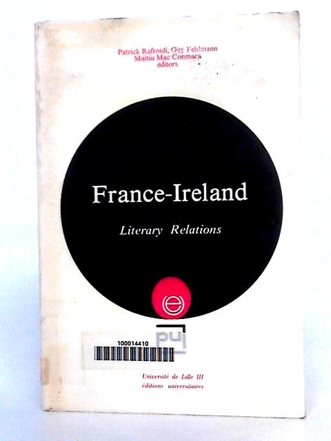 France-Ireland Literary Relations By Unstated