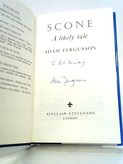 Scone: A Likely Tale By Adam Fergusson