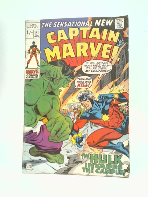 Captain Marvel, Vol. 1 No. 21 By Unstated