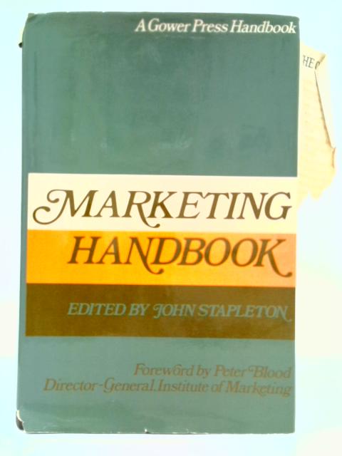 Marketing Handbook By John Stapleton (Ed.)