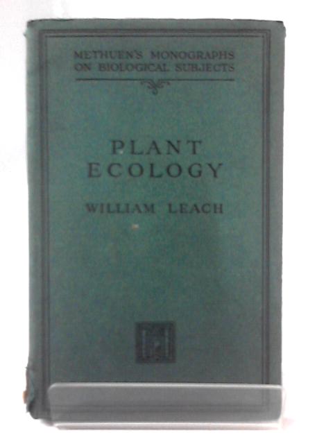 Plant Ecology By W. Leach