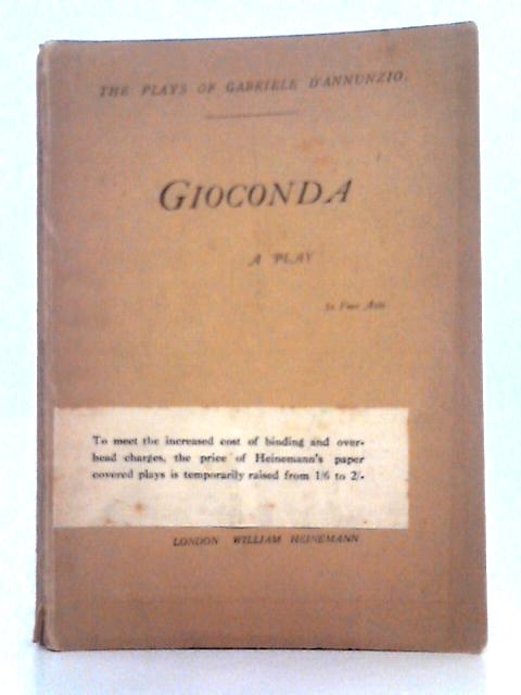 Gioconda By Gabriele D'Annunzio