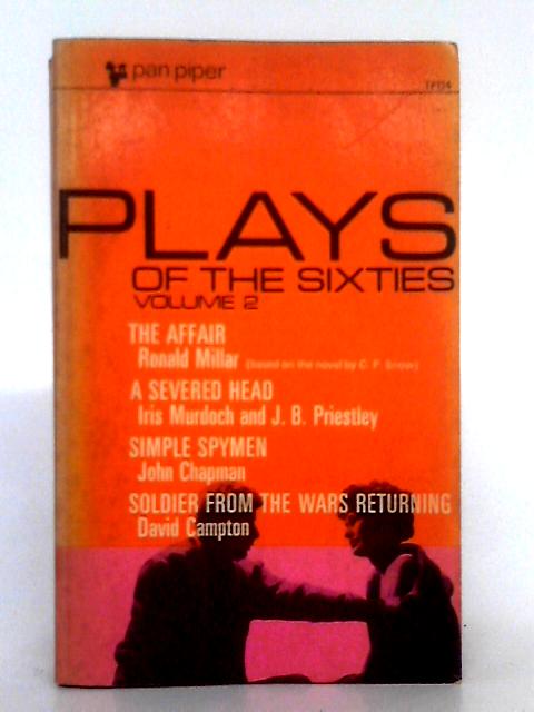 Plays of the Sixties; Volume II By Various s
