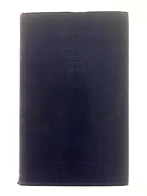 Manual of Seamanship, 1932, Volume II By HMSO