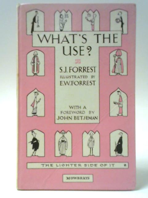 What's the Use? By S J Forrest