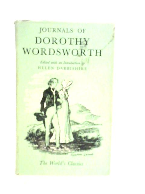 Journals Of Dorothy Wordsworth By Helen Darbishire (Edt.)