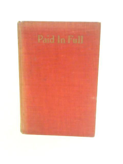 Paid in Full By Ian Hay