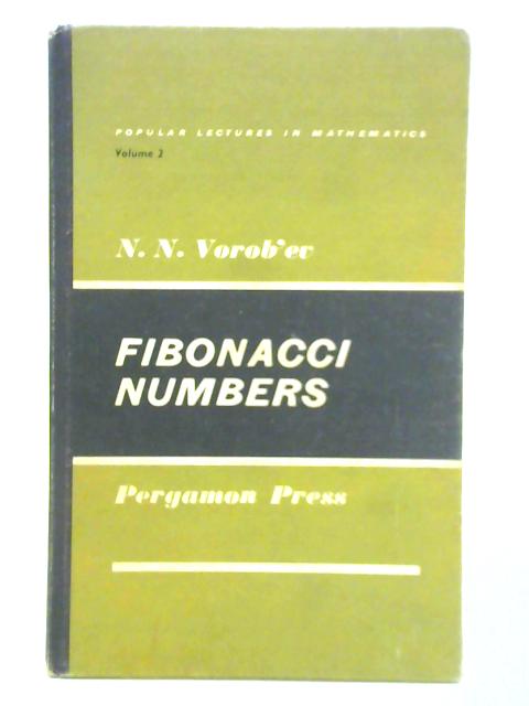 Fibonacci Numbers - Vol. II By N. N. Vorob'ev