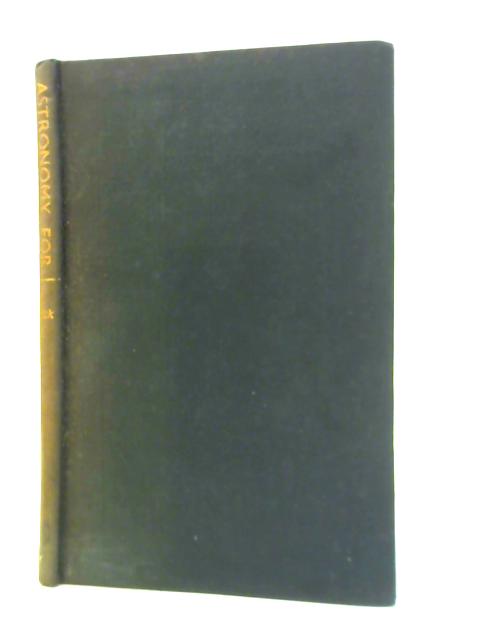 Astronomy For Night Watchers By J.B.Sidgwick