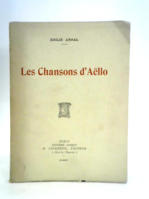 Les Chansons d'Aëllo von Emilie Arnal