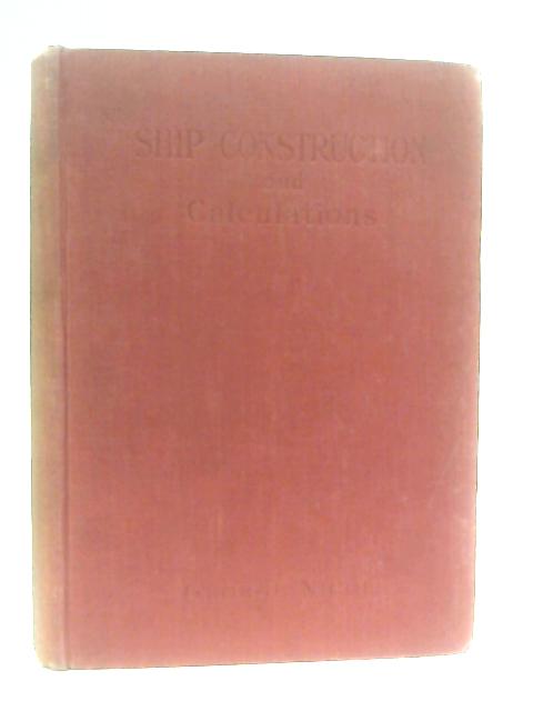 Ship Constructions and Calculations par George Nicol