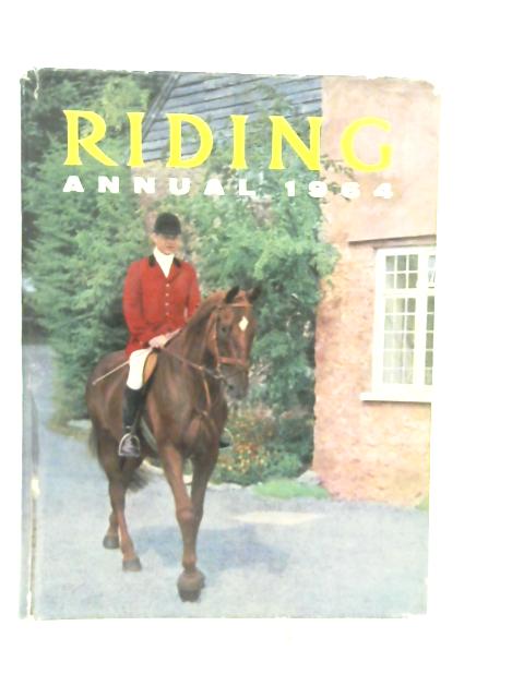 Riding Annual 1964 von Phyllis Hinton (Edt.)