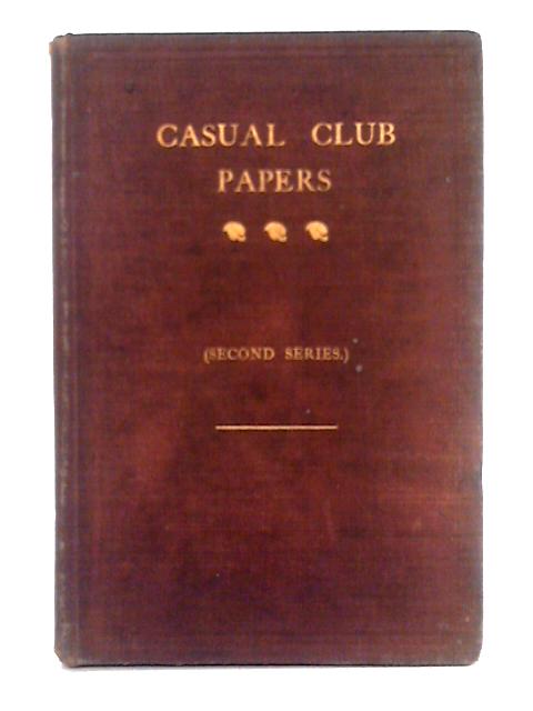 Casual Club Papers (Second Series) By Herbert R. Allport