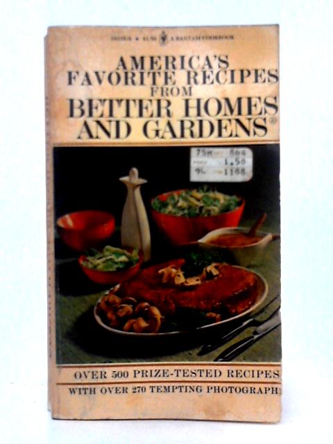 America's Favorite Recipes from Better Homes and Gardens By Unstated