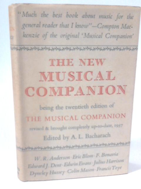 The New Musical Companion By A.L. Bacharach (Ed.)