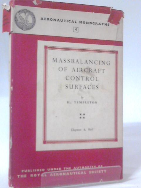 Massbalancing of Aircraft Control Surfaces By H. Templeton