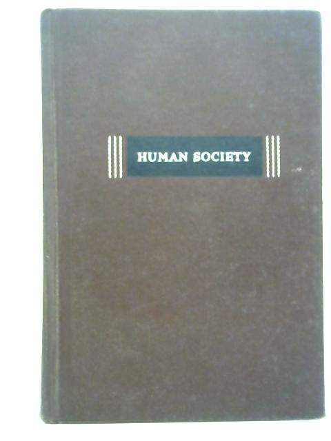Human Society von Kingsley Davis