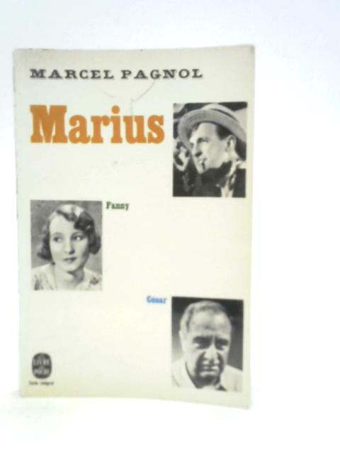 Marius By Marcel Pagnol