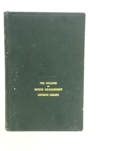 The Supply of Water By T.H.P.Veal