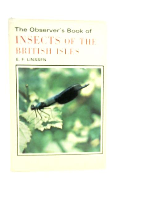 The Observer's Book of Insects of the Britsih Isles By E.F.Linssen
