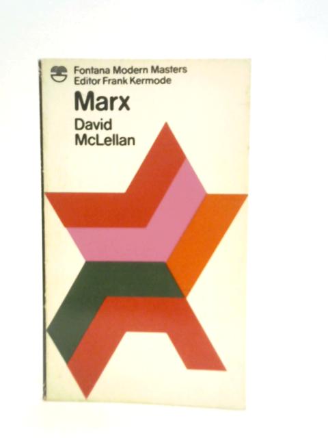 Marx By David McLellan