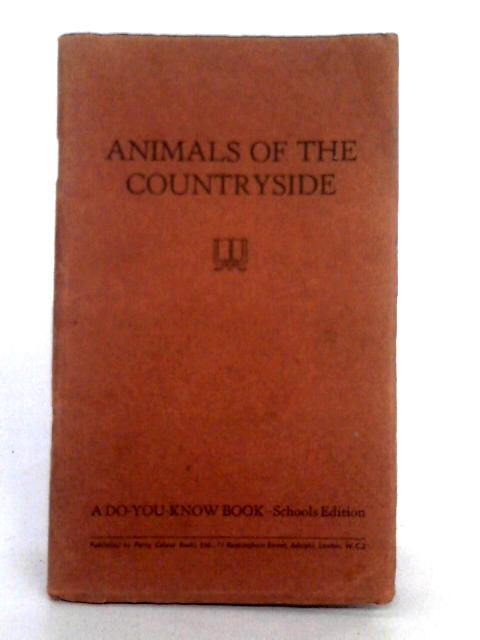 Animals of the Countryside von Richard and Brian Rowland