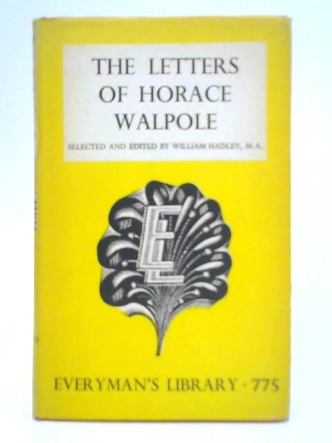 Selected Letters von Horace Walpole