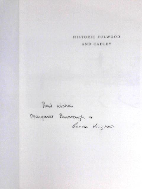 Historic Fulwood By Carole Knight, Margaret Burscough