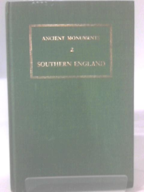 Illustrated Regional Guide to Ancient Monuments : Southern England No. 2. von The RT. Hon. Lord. Harlech