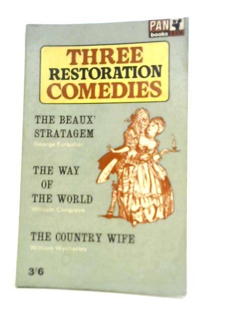 Three Restoration Comedies By Various