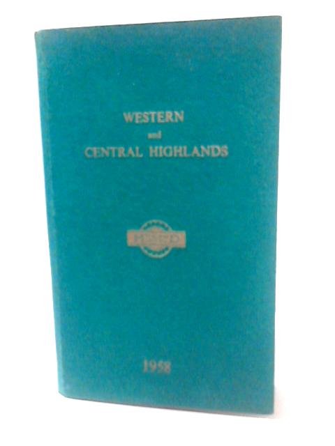 Western and Central Highlands By Unstated