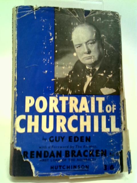 Portrait of Churchill By Guy Eden